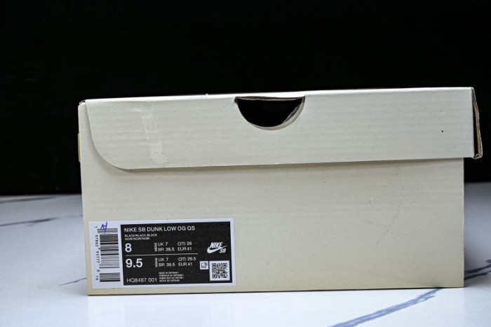 nike sb dunk low  Svp*me 94 black  hq8487-001