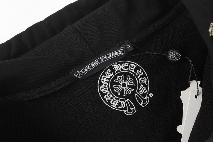 clothes Ch*0me He**ts horse shoe floral hoodie