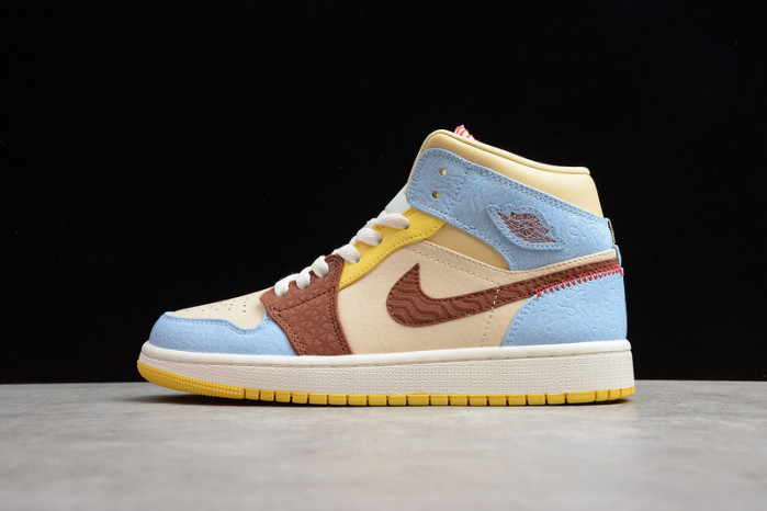 Ma1s0n chateau rouge x air jordan 1 high mid  fearless cu2803-200