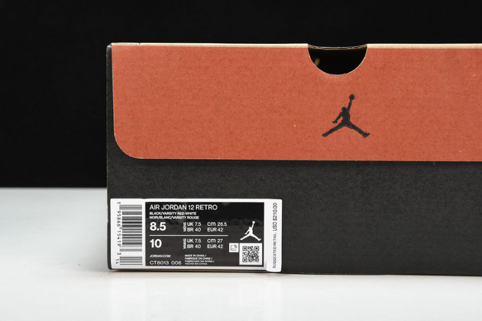 Air Jordan 12  Playoffs 2022 Release Date CT8013-006