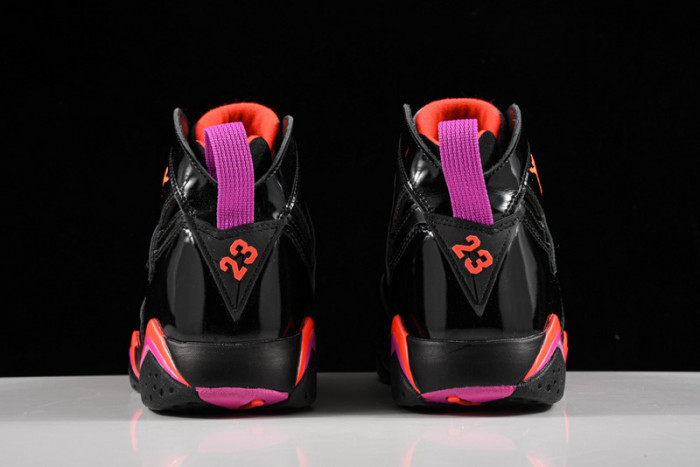 AIR JORDAN 7 RETRO BLACK PATENT 313358-006