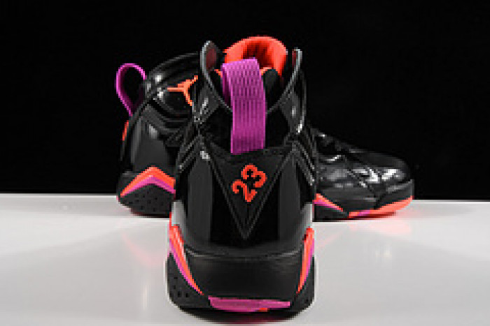 AIR JORDAN 7 RETRO BLACK PATENT 313358-006