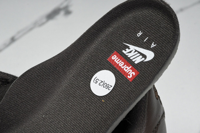 Svp*me x nike air force 1  “baroque brown" cu9225-200