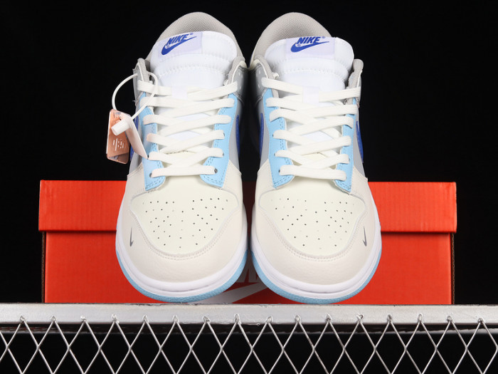 Nike Dunk Low Ivory Hyper Royal (GS)  FB1843-141