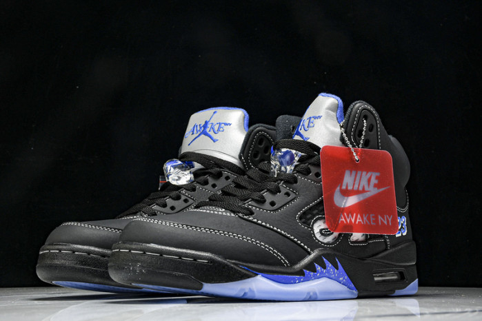 Awake NY x Air Jordan 5 “Racer Blue” DV4982-004