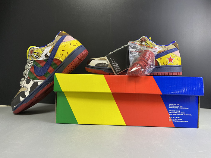 Nike Duck Low Pro White Red Yellow 318403-175