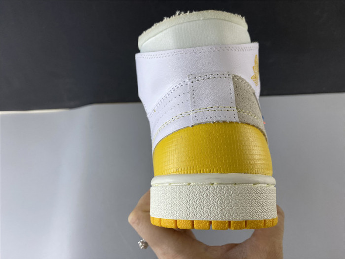 AIR JORDAN 1 X OF NRG WHITE YELLOW AQ0818 149