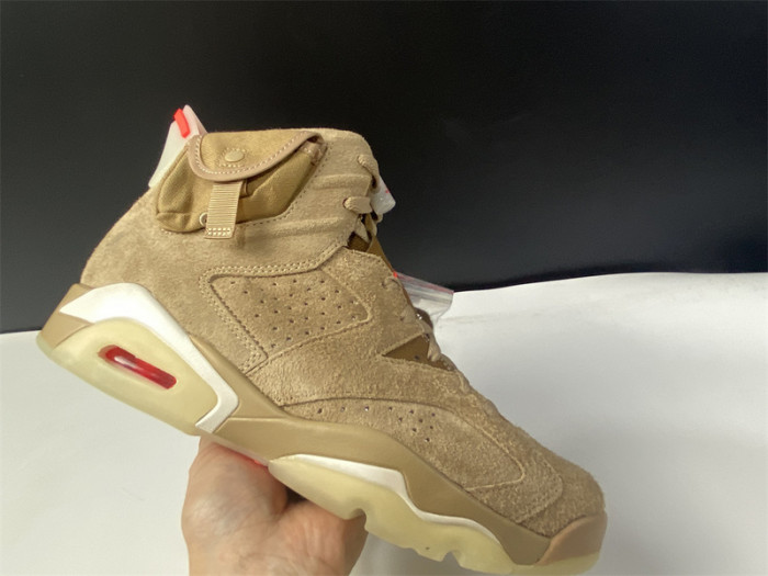 Travis Scott x Air Jordan 6 “British Khaki” DH0690-200