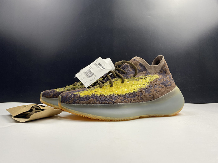 ad1d*s Y**zy boost 380 'coffee gold’ non-reflective fz4982