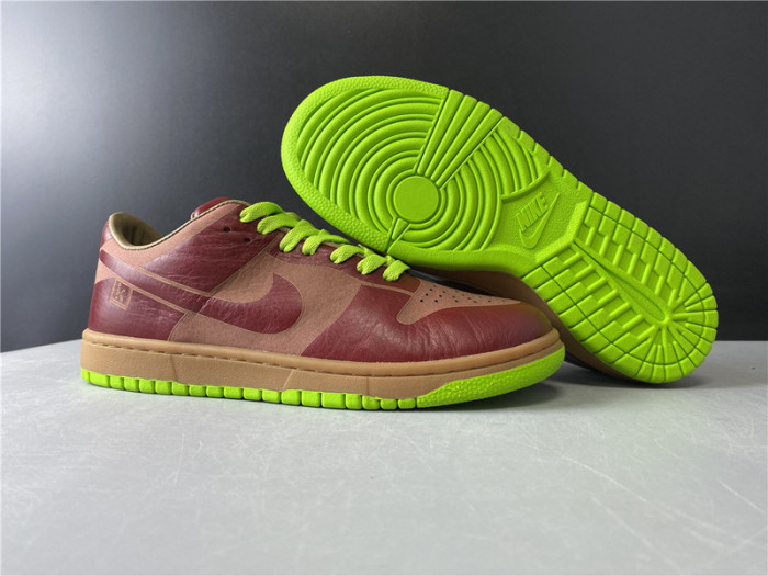 Nike Dunk Low 1-Piece  Varsity Red Chartreuse 311611-661
