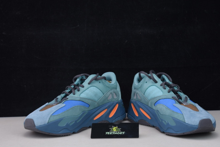 Y**zy boost 700 sea blue orange dark grey gz2002