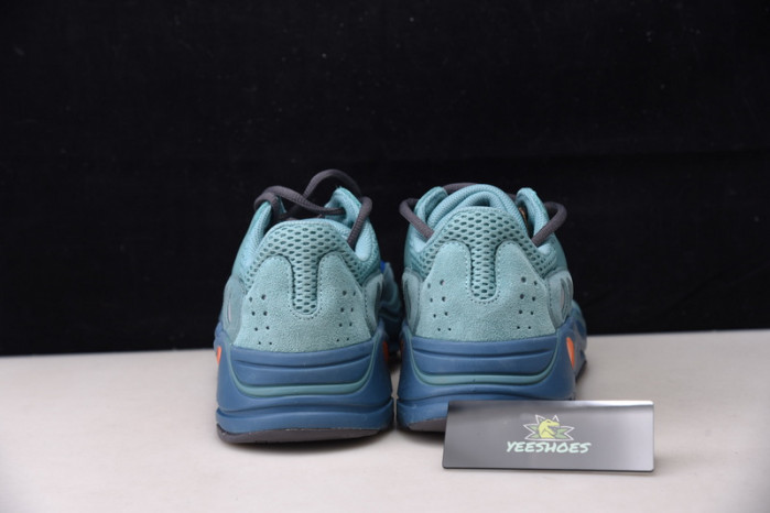 Y**zy boost 700 sea blue orange dark grey gz2002